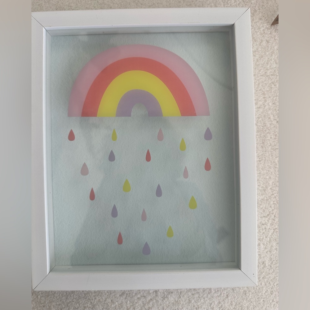 Pastel Rainbow Wall Art Print - Pink, Yellow, Lavender | Dopamine Decor